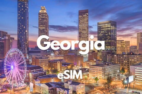 Georgia Data eSIM 0.5GB daily to 50GB 30 Days