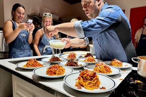 Pasta and Tiramisu Masterclass in Rome