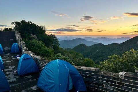 Camping Overnight Tour On The Wild Great Wall