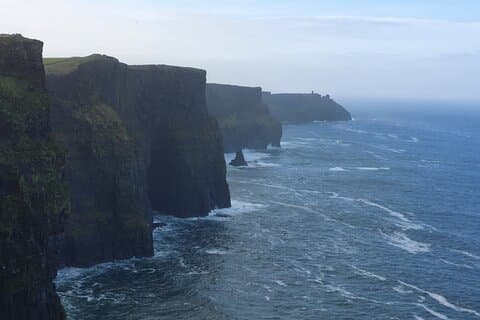 Cliffs of Moher tur på väg från Limerick till Galway