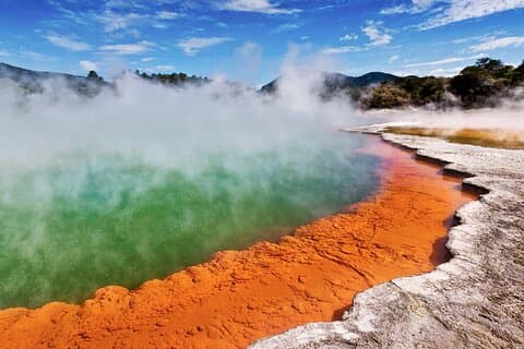 Activiteiten in de omgeving van Wai-O-Tapu, Redwood Forest & Blue Springs Ex Auckland