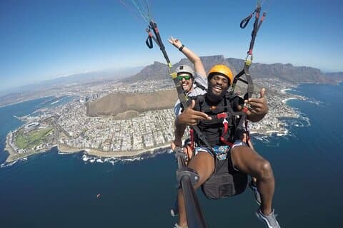 Paragliding in Kapstadt