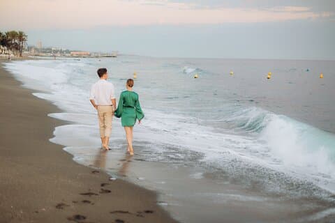 Privat fotografering med en professionell fotograf i Marbella