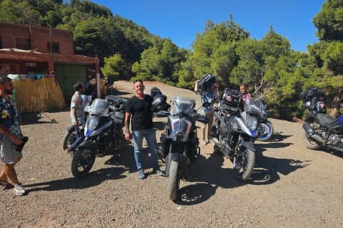 Passagier-Motorradtour im Atlas ab Marrakesch