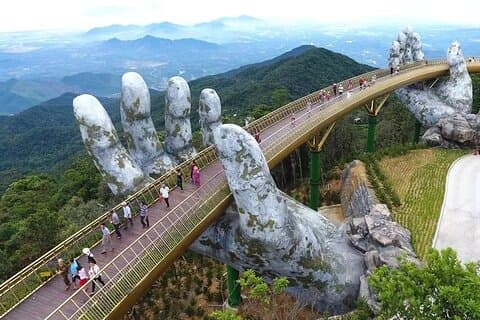 Da Nang Sun World Ba Na Hills & Golden Bridge Tour with Cable Car