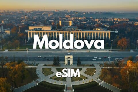Moldawien Daten eSIM 0,5 GB täglich bis 50 GB 30 Tage