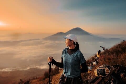 バトゥール キンタマーニ山でのプライベート バリ日の出トレッキング