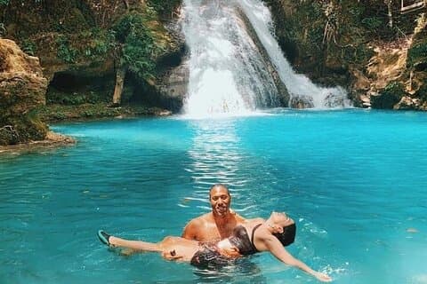 Halve dag Blue Hole Secret Falls Tour