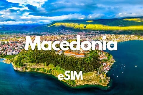 Macedonia Data eSIM 0.5GB daily to 50GB 30 Days