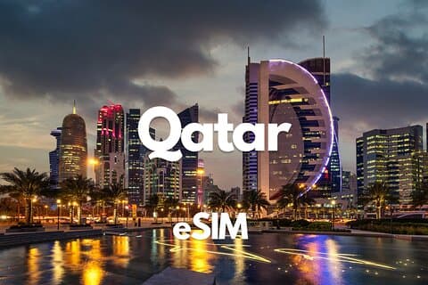 Qatar Data eSIM 0,5 GB dagelijks tot 50 GB 30 dagen (onmiddellijke levering)