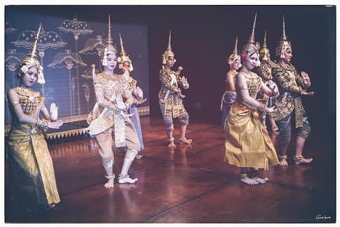 Phnom Penh Unique Classical Dance Every Wednesday,Saturday&Sunday