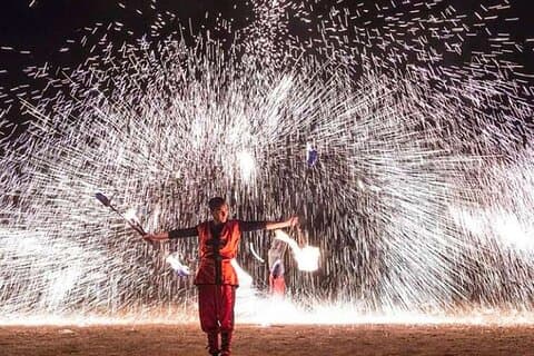 Fantazia avondshow, Marokkaanse show & diner & transfer - Agadir