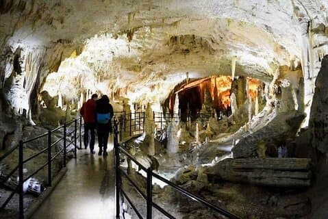Fra Koper cruiseskip eller Trieste til Postojna Caves rundtur.