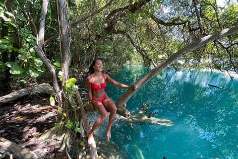 Bacalar natur eventyr! Transport fra Riviera Maya