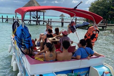 Tour Bacalar - Lake of Seven Colors! Riviera Maya Transportation