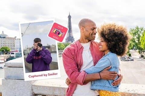 Paris Eiffeltorn Insta-värdig fotografering