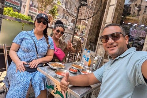 Tour de comida do Cairo em lugares locais e chá de menta egípcia