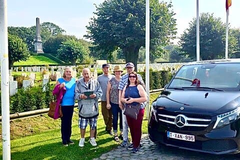Flanders första världskriget Battlefields Privat rundtur från Bryssel