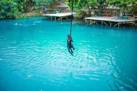 Halvdags Blue Lagoon og Cascades Tours