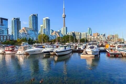 Toronto sentrumstur med cruisebilletter til havnen og øyene