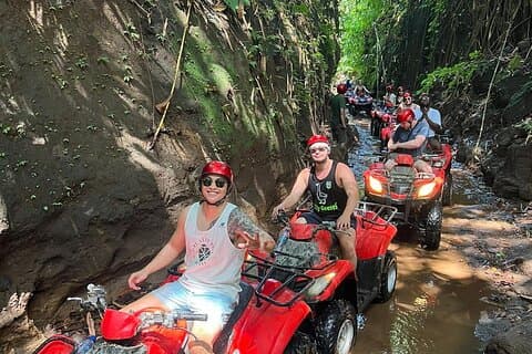 Bali ATV Bike Cave und Wasserfall mit Hotel Pick Up And Lunch