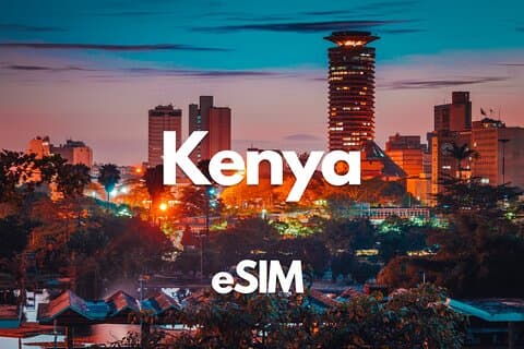 Kenya Data eSIM fra 0,5 GB daglig til 20 GB 30 dager