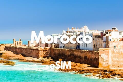 Morocco Data eSIM from 0.5GB daily to 20GB 30 Days