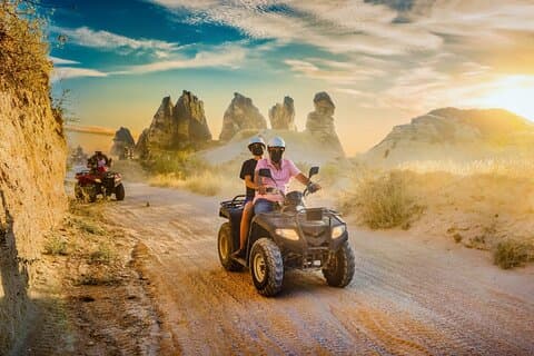Cappadocia Quad Bike Tour (1 ATV för 2 personer) 2 timmar