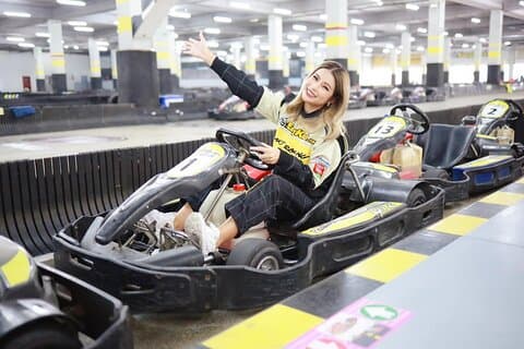 Expérience de karting en salle RCA à Bangkok
