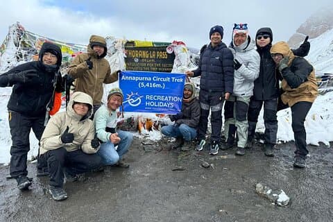 Annapurna Circuit Trek i Nepal (9 dage)