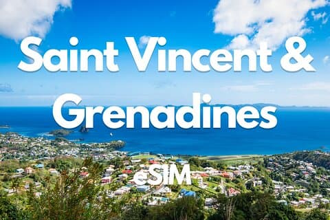 St.Vincent & Grenadines Data eSIM from 0.5GB daily to 20GB 30Days