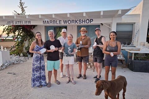 3-Hour Marble Workshop Create your own Souvenir out Naxos Marble