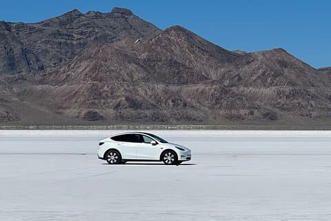 Privat halvdagstur till Bonneville Salt Flats