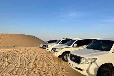 Desert Safari Abu Dhabi Ultimat upplevelse med överföringar