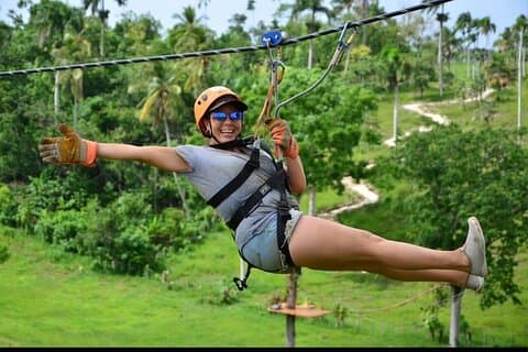 Buggy og Zipline aktivitet i Punta Cana