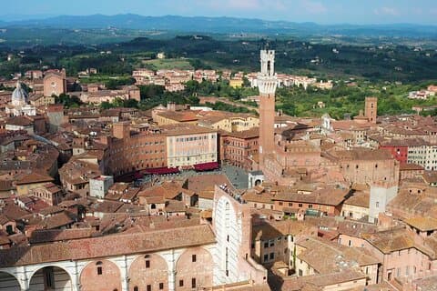 Excursão particular para Siena, San Gimignano e paisagens de Chianti