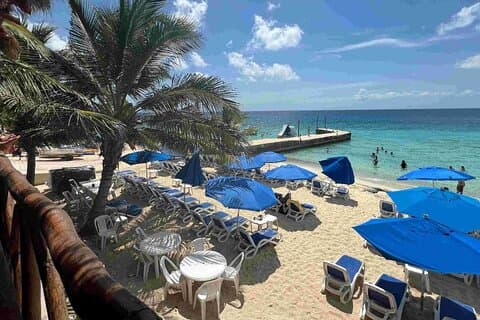 Passeio pela ilha privada de Cozumel