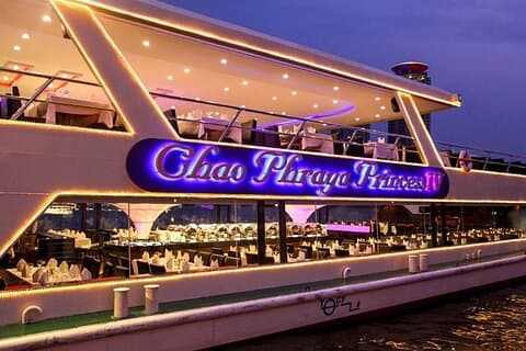Endast Chao Phraya middagskryssningsbiljett