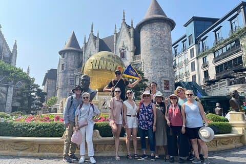 From Da Nang : Ba Na Hills and Golden Bridge Luxury Private Tour