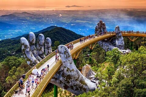 Luxury Ba Na Hills and Golden Bridge from Hoi An Private Tour