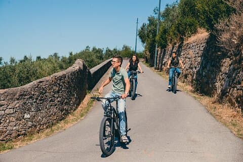 Tour privato di 2 ore in bici elettrica sulle colline di Firenze con degustazione di gelato