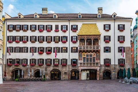 Tour privato del tetto d'oro del museo e della città vecchia di Innsbruck