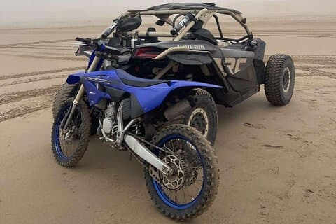 Motocross oder 700 Raptor in den Sanddünen und am Strand von Agadir