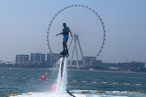 30 minutters flyboard-oplevelse i Dubai JBR