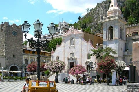 Taormina tur med gresk teater billett fra Giardini Naxos havn