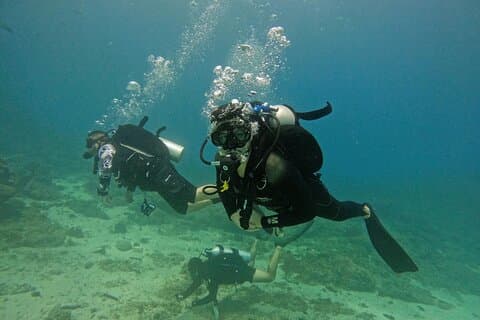 Abu Dhabi PADI grundlæggende dykkerkursus