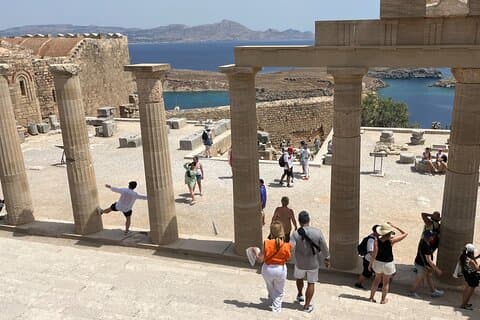 Full-Day Rhodos tur: Middelalderbyen og Lindos