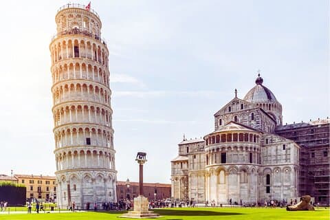 Pisa Leaning Tower and Complex Entry Tickets with Audio Guide