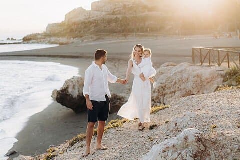 Privéfotoshoot met een professionele fotograaf in Malaga
