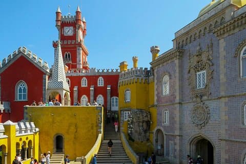 Pena Palace and Park Entry Tickets in Sintra